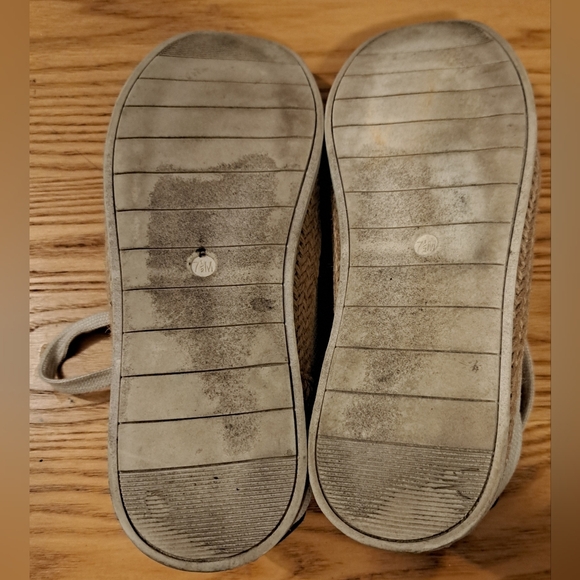 Crown Vintage Adelite Navy & White Jute Boho Neutral Casual Sneaker Shoe SZ 7.5M - Picture 6 of 8